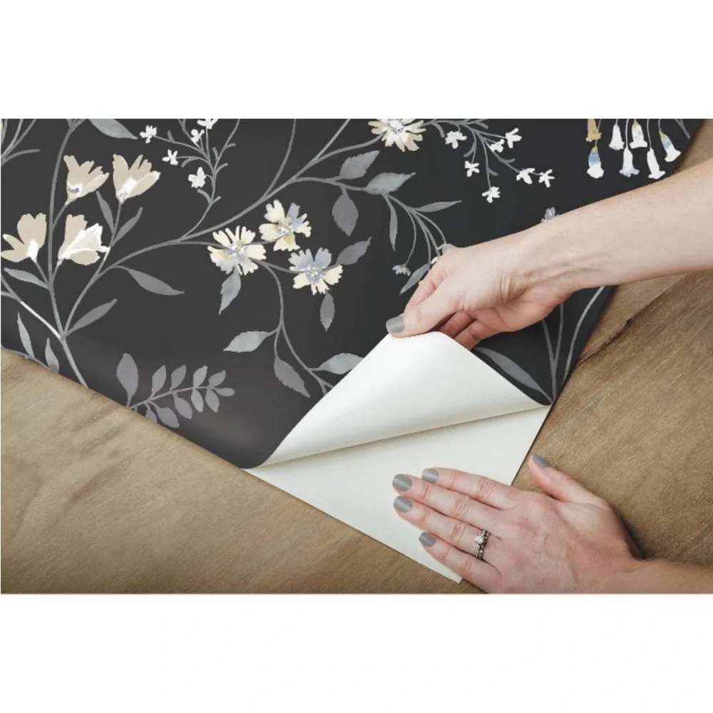 Roommates Meadow Mix Peel And Stick Wallpaper